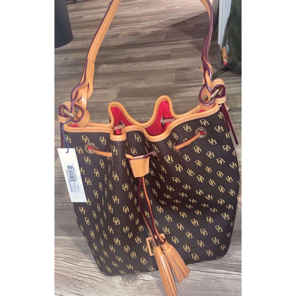 Dooney & Burke tasha drawstring purse